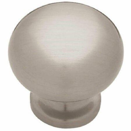 LIBERTY HARDWARE P50156H-SN-C 1.13 in. Brushed Satin Nickel Round Knob 465093